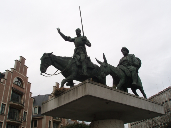 Don Quichote en Sancho Panza